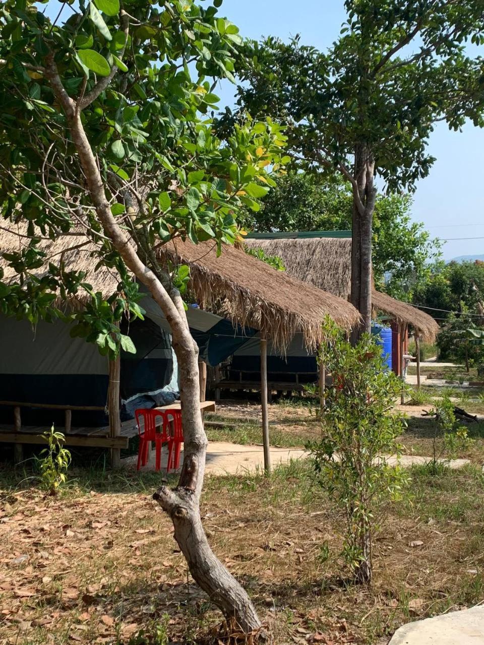 Maloop Cafe Bungalow Kaoh Touch Esterno foto
